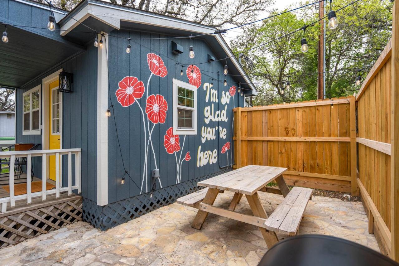 New! The Yellow Door- Downtown Wimberley W/ River Access Экстерьер фото